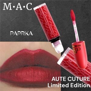 RETRO MATTE “PAPRIKA” liquid lip color AUTE CUTURE  limited edition MAC